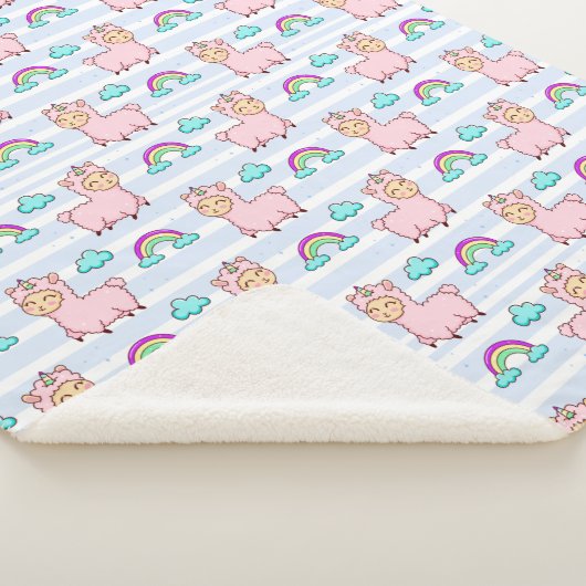 Couverture Sherpa Llamas Sherpa Blanket (3/4)