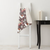 Couverture Sherpa Llamas Sherpa Blanket (En situation)