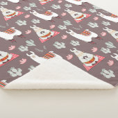 Couverture Sherpa Llamas Sherpa Blanket (3/4)