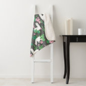 Couverture Sherpa Llamas Sherpa Blanket (En situation)