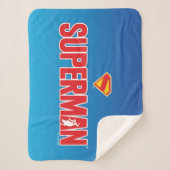 Couverture Sherpa Logo classique Superman Bold (Devant)