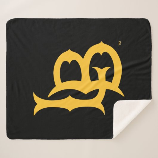 Couverture Sherpa Logo de Long Beach State (Devant (Horizontal))