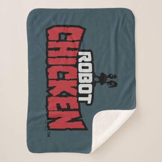 Couverture Sherpa Logo de Robot Chicken (Devant)