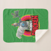 Couverture Sherpa Logo de Robot Chicken Character (Devant (Horizontal))