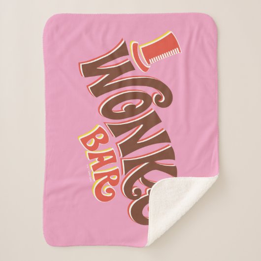Couverture Sherpa Logo de Wonka Bar (Devant)