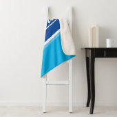 Couverture Sherpa Logo du nom étoilé Supergirl Baseball (En situation)