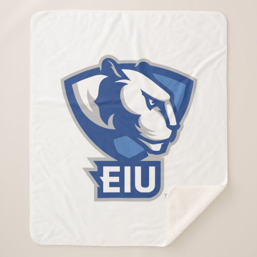 Couverture Sherpa Logo Eastern Illinois University Panthers (Devant)