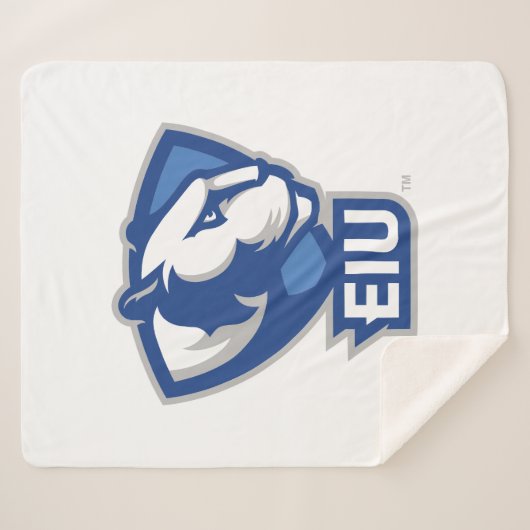 Couverture Sherpa Logo Eastern Illinois University Panthers (Devant (Horizontal))