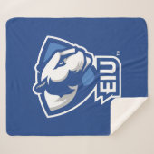 Couverture Sherpa Logo Eastern Illinois University Panthers (Devant (Horizontal))