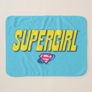 Couverture Sherpa Logo Pop Supergirl
