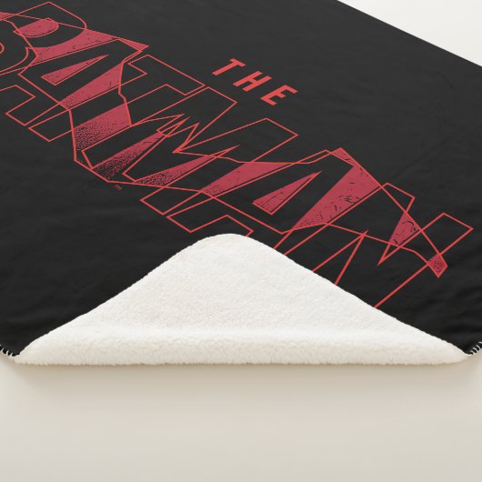 Couverture Sherpa Logo superposé de Batman Bat (3/4)