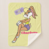 Couverture Sherpa Lola assis (Devant)