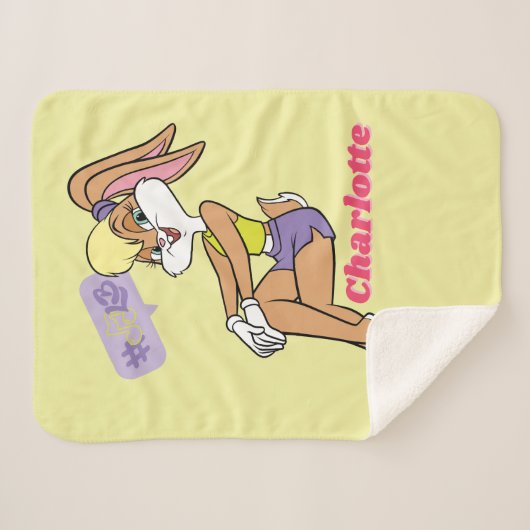 Couverture Sherpa Lola assis (Devant (Horizontal))