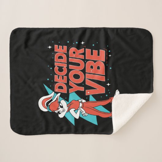 Couverture Sherpa Lola Bunny Décidez Votre Vibe (Devant (Horizontal))