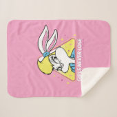 Couverture Sherpa Lola Bunny Girls ne perdent jamais (Devant (Horizontal))
