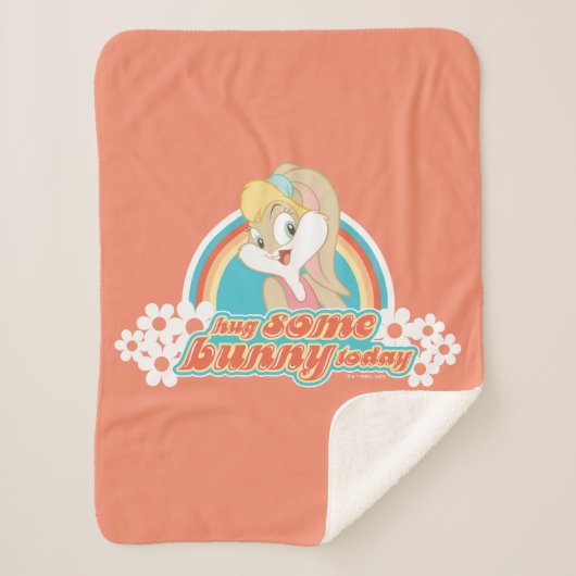 Couverture Sherpa Lola Bunny Hug De Lapin Aujourd'Hui (Devant)