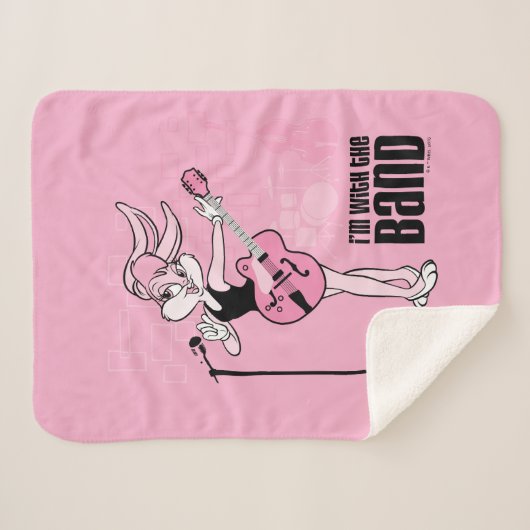 Couverture Sherpa Lola Bunny Je suis avec le groupe (Devant (Horizontal))