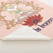 Couverture Sherpa Lola Bunny Yoga Lotus Pose (3/4)