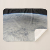 Couverture Sherpa L'Ombre De La Lune S'Étend Sur Le Pacifique Nord. (Devant (Horizontal))