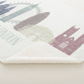 Couverture Sherpa Londres Skyline (3/4)