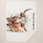 Couverture Sherpa Longhorn Legacy, coutume (Devant)