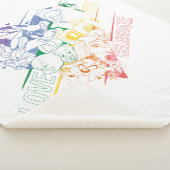 Couverture Sherpa LOONEY TUNES™ - Amour et fête (3/4)