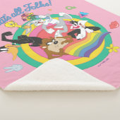 Couverture Sherpa LOONEY TUNES™ - C'est tout le monde ! Pride Bullse (3/4)