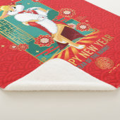 Couverture Sherpa LOONEY TUNES™ | Lola Year of Rabbit (3/4)