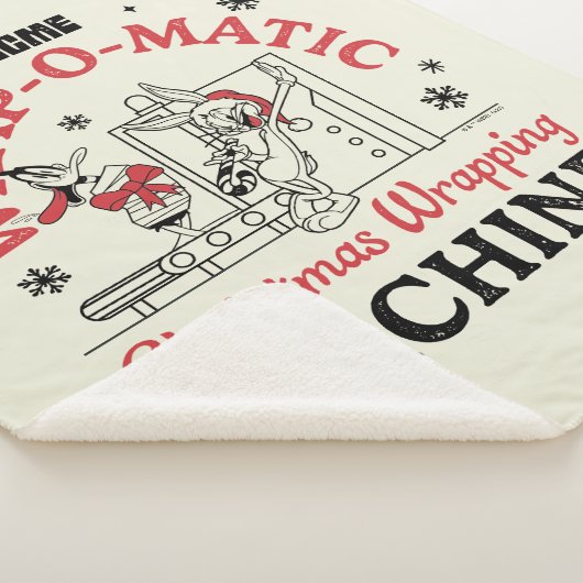 Couverture Sherpa LOONEY TUNES™ | Machine à envelopper ACME-O-Matic (3/4)