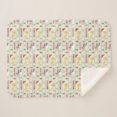 Couverture Sherpa LOONEY TUNES™ SYLVESTER™ & TWEETY™ Motif de vacanc (Devant (Horizontal))