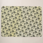 Couverture Sherpa Loup (Devant (Horizontal))