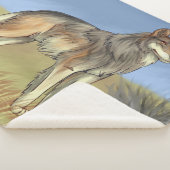 Couverture Sherpa Loup mexicain (3/4)