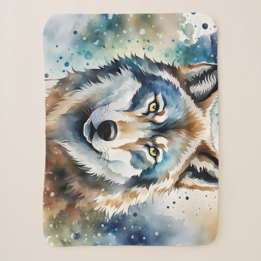 Couverture Sherpa Loup solitaire (Devant)