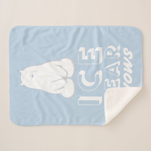 Couverture Sherpa L'Ours De Glace Connaît (Devant (Horizontal))