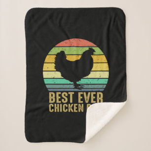Couverture Sherpa Louvain de poulet   Meilleur papa de poulet jamais