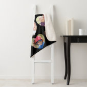 Couverture Sherpa Love 12 Photo Heart Collage noir (En situation)