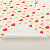 Couverture Sherpa Love Arrows & Blossoms (3/4)