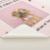 Couverture Sherpa Love at First Bark Personalized Dog (3/4)