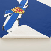Couverture Sherpa Love East coast Nova Scotia Sherpa Blanket (3/4)