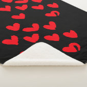 Couverture Sherpa Love Heart Sherpa Blanket (3/4)