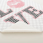 Couverture Sherpa Love Lips (3/4)