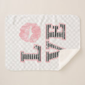 Couverture Sherpa Love Lips (Devant (Horizontal))