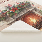 Couverture Sherpa Love, Peace, Joy: Cozy Sherpa Blanket (3/4)