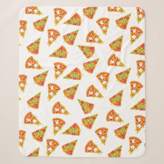 Couverture Sherpa Love Pizza (Devant)