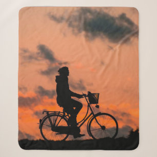 Couverture Sherpa Love Vélo Vélo Cycle Sport Fitness