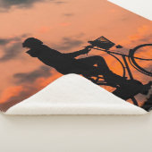 Couverture Sherpa Love Vélo Vélo Cycle Sport Fitness (3/4)