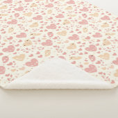 Couverture Sherpa Lovebird & Heart (3/4)