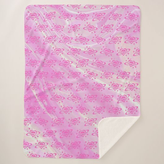 Couverture Sherpa Lovely (Devant)