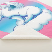 Couverture Sherpa Lovely Cute Rhino | Cadeau pour Rhino Lover (3/4)