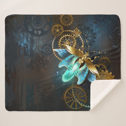 Couverture Sherpa Luciole de vapeur (Devant (Horizontal))